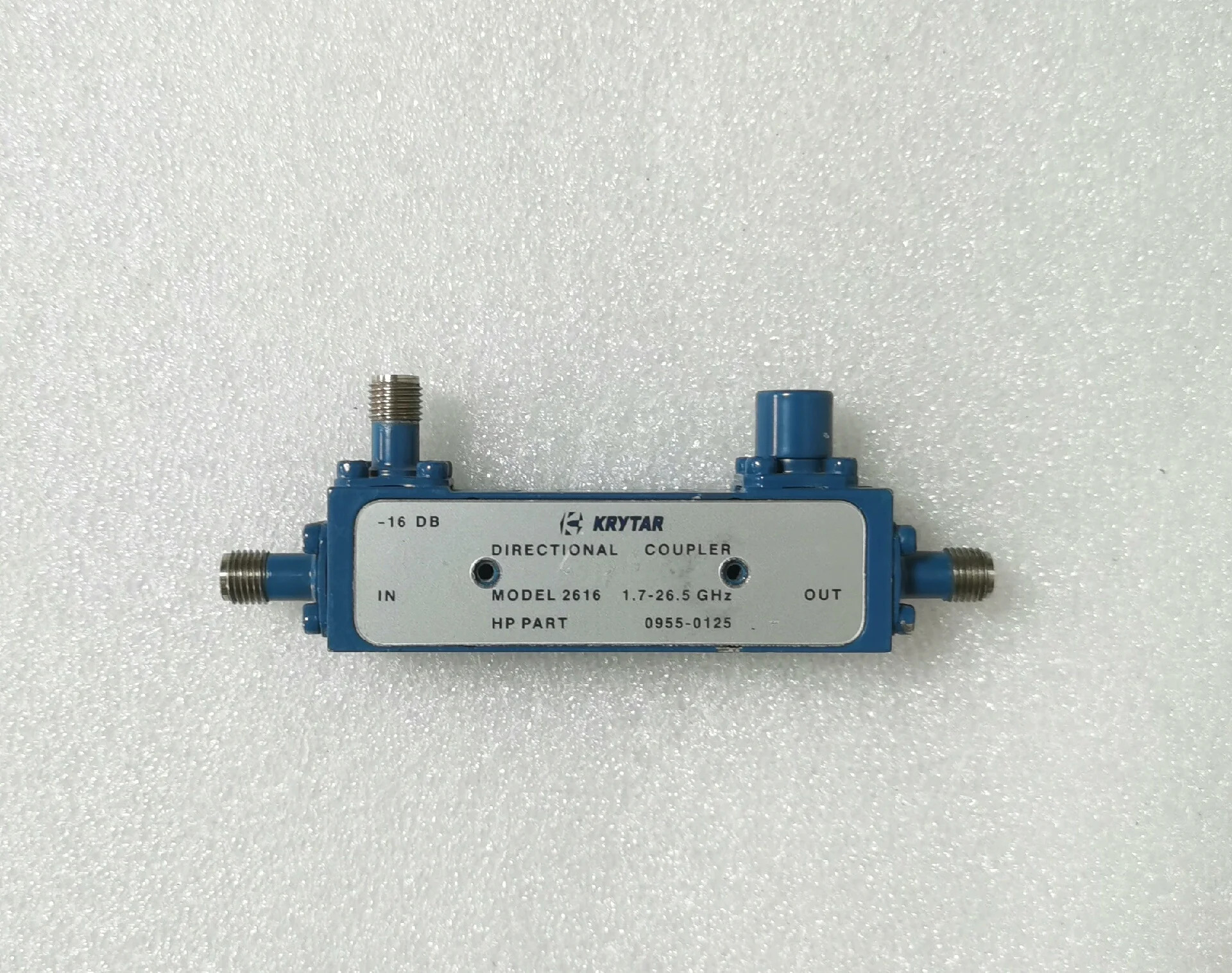 16dB 10dB 18GHz 26.5Hz RF 3.5mm 연결 SMA-K 고주파 동축 방향성 커플러