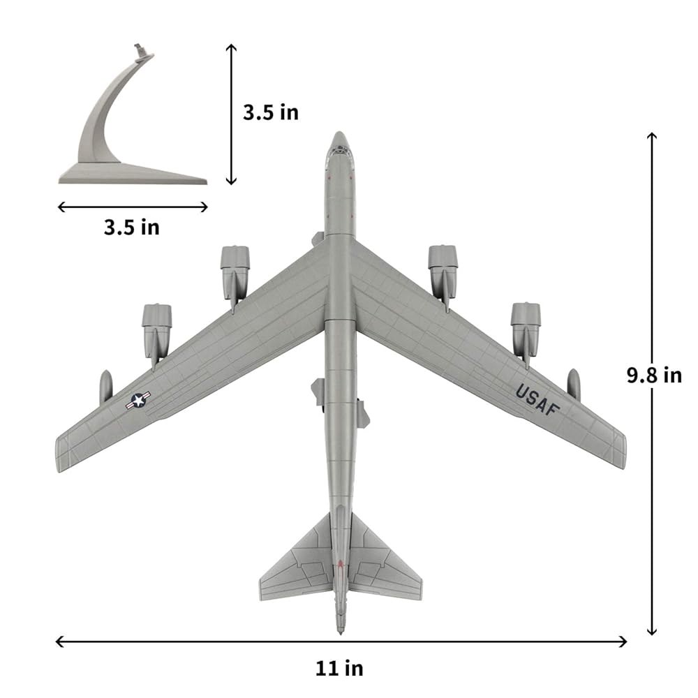 1/200 스케일 B-52 공격 비행기 전투기 컬렉션 모델 또는 리퍼블릭 금속 밀리터리 선물용 페어차일드 기념 다이캐스트 - 상세 이미지 2