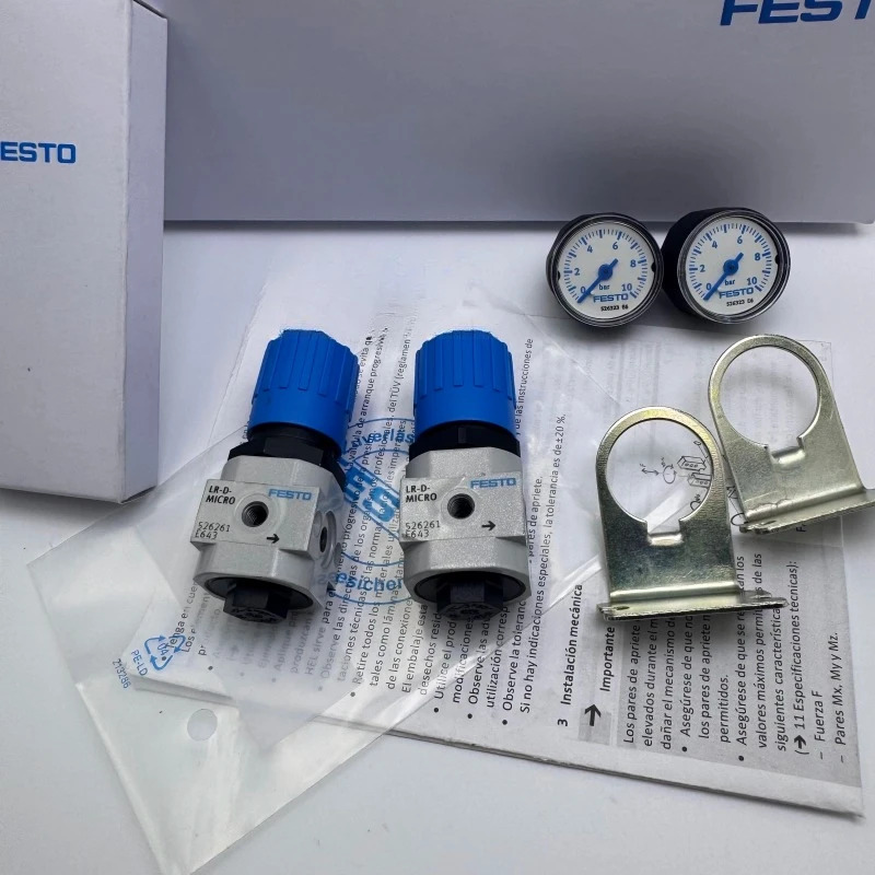 페스토Festo 압력 감압밸브 LR-M5-D-7-MICRO 526261 526262 526323 부품