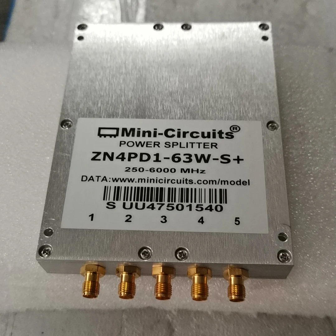 미니 회로 ZN4PD1-63W-S 250-6000MHz 전력 분배기 스플리터