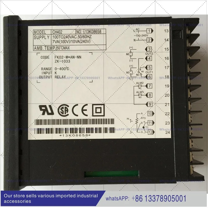 RKC CH402 온도조절기 디지털 디스플레이 지능형 PID