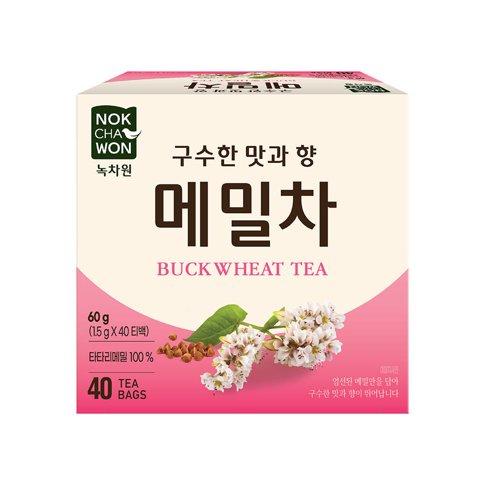 녹차원 메밀차 40개입, 1개 - 상품 이미지