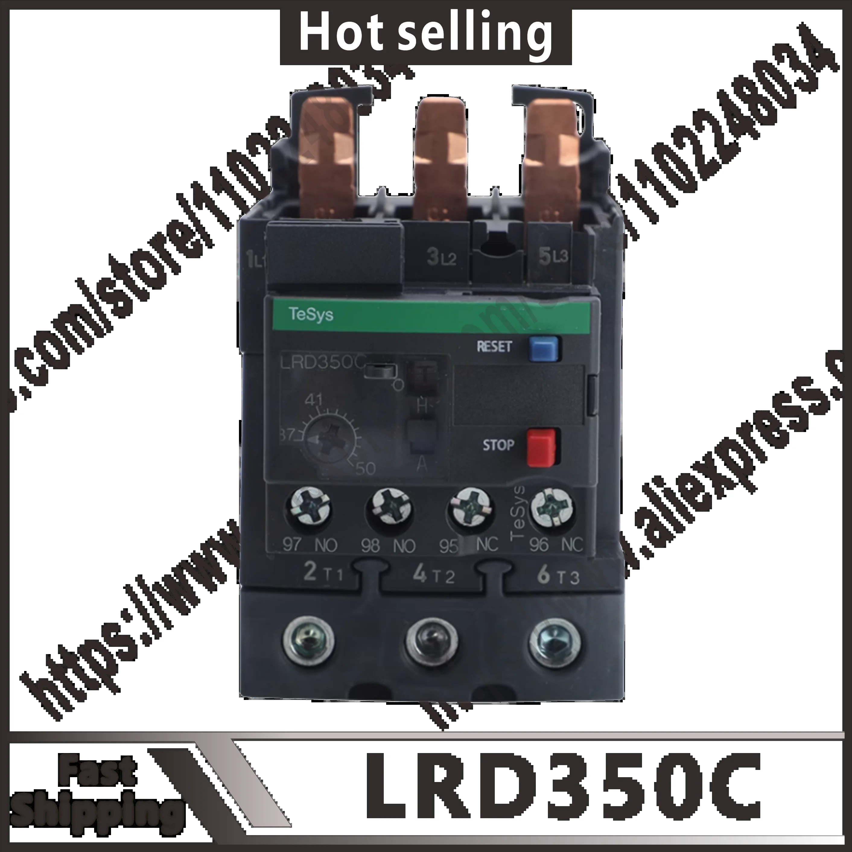 LRD350 LRD350C 37-50A TeSys LRD 열 과부하 릴레이 -37-50 A - 10A.