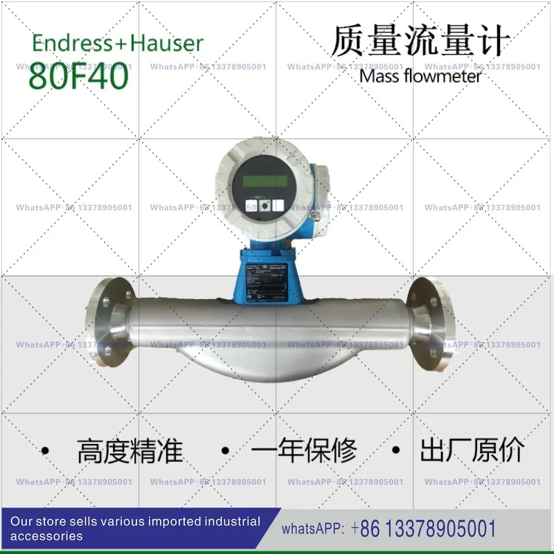 E H Endershaus 83F 액체 밀도 질량 유량계 80F40 고정밀 신