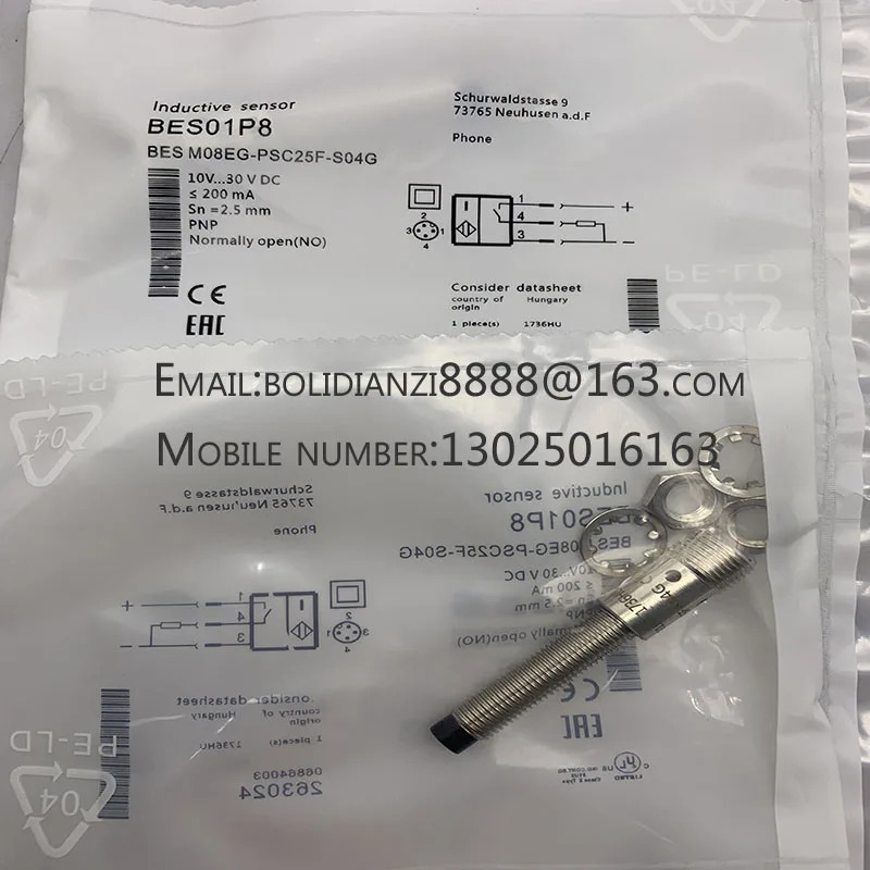 BES M08EG-PSC20B-S49G-S BES05Y4 오리지널 스위치 센서