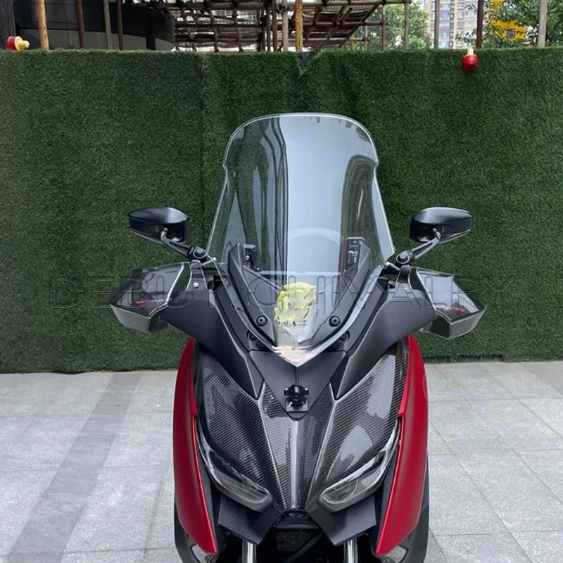 XMAX300 -2025부품 수정된 방풍 핸드 가드 높이 앞유리