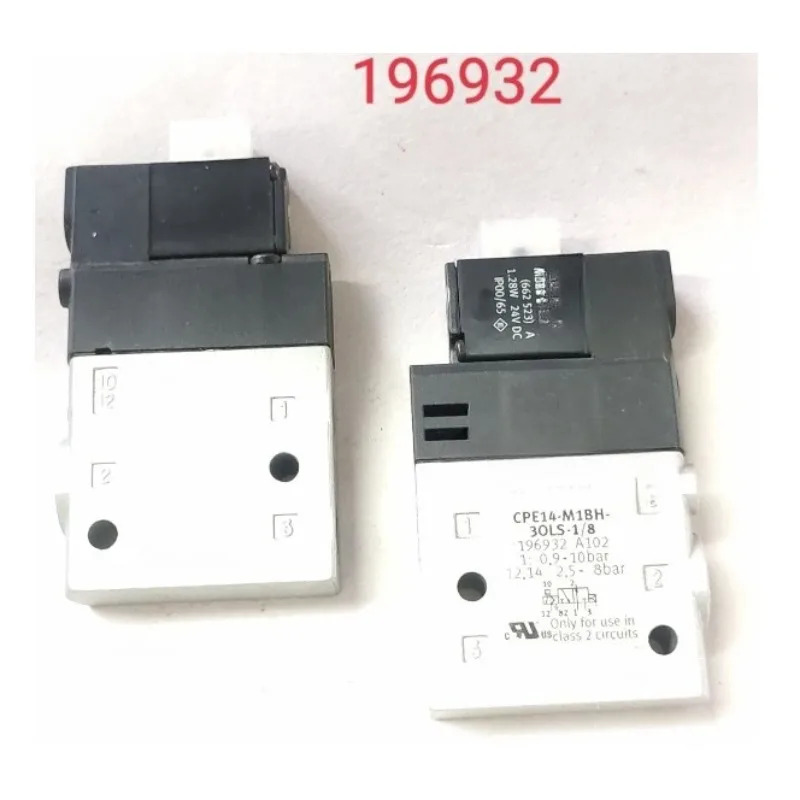 오리지널 FESTO 솔레노이드 밸브 CPE14-M1BH-3GLS-QS-6 196889부품