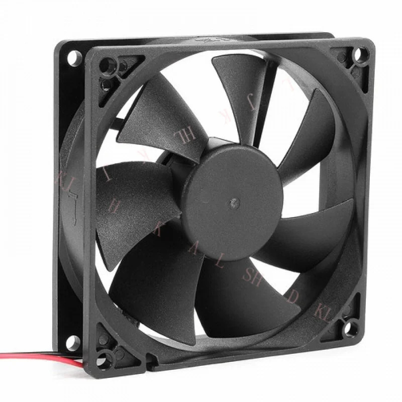 N for 92x92x25mm YY9225H24B 24V DC 냉각팬 듀얼 볼 베어링 9225