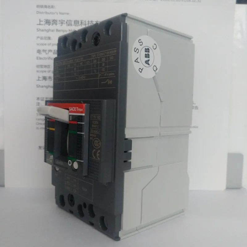 ABB 몰드형 케이스 회로차단기 XT1N160 TMD63-630 FF3P 에어 스위치 63A 고정형 열자기식 차단기 부품