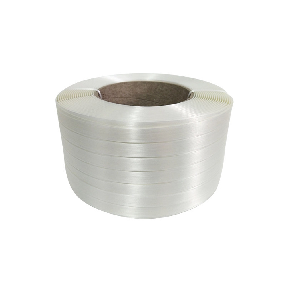 코드스트랩 노끈 PP밴드 튼튼한 투명 플라스틱 PP스트랩 띠형 폭 32MM 길이 250m - 상품 이미지
