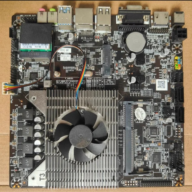 산업제어 컴퓨터 마더보드 PA-FT3 V1.1 광고 기계 DDR3 통합 CPU A4-6210 2G 64G