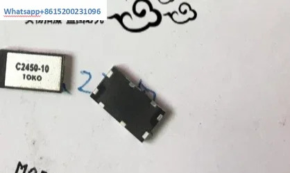 10개 2.4G 표면 실장형 유전체 필터 2450MHz 오리지널 TDFM1C-2450T-10AP