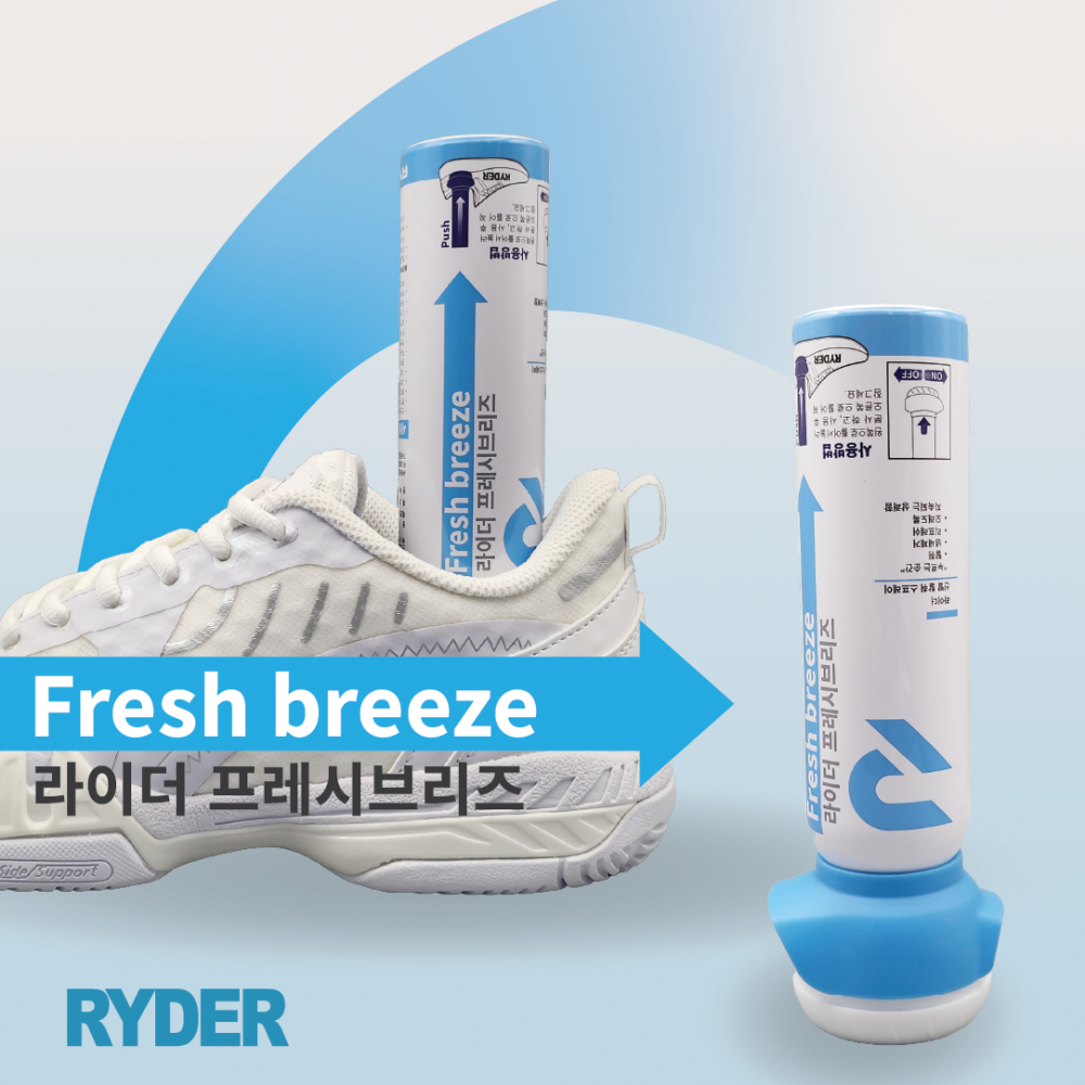 라이더 RYDER 프레시브리즈 탈취제 100ml RDS-1 배드민턴 스쿼시 테니스 탁구 - 상세 이미지 2