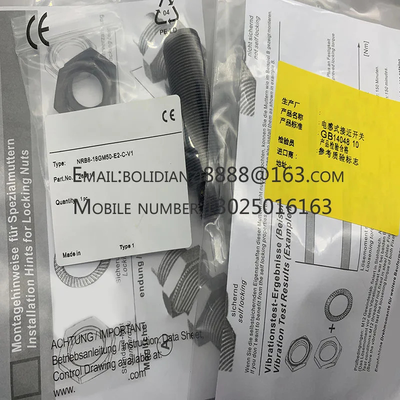 NRB15-8GM호환40-E2-C-V1 NRB15-30GM호환50-E2-V1 NRB15-30GM호환50-E3-V1 NRB12-18GS40-E2-V1 오리지널 스위치 센서