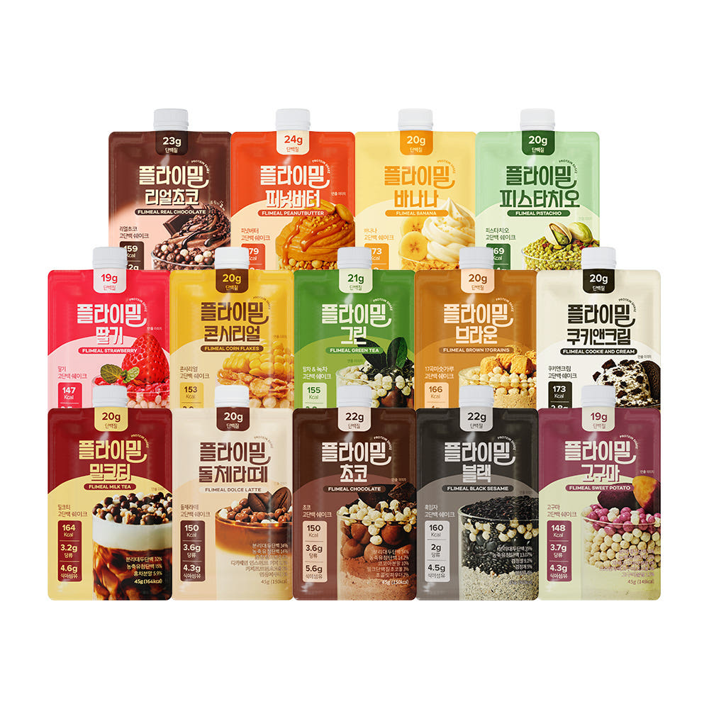 플라이밀 버라이어티팩 단백질 쉐이크 14종 맛보기 패키지 가격 추이 풀라이트 플라이밀 버라이어티팩 단백질 쉐이크 14종 맛보기 패키지 - 최저가 38,900원