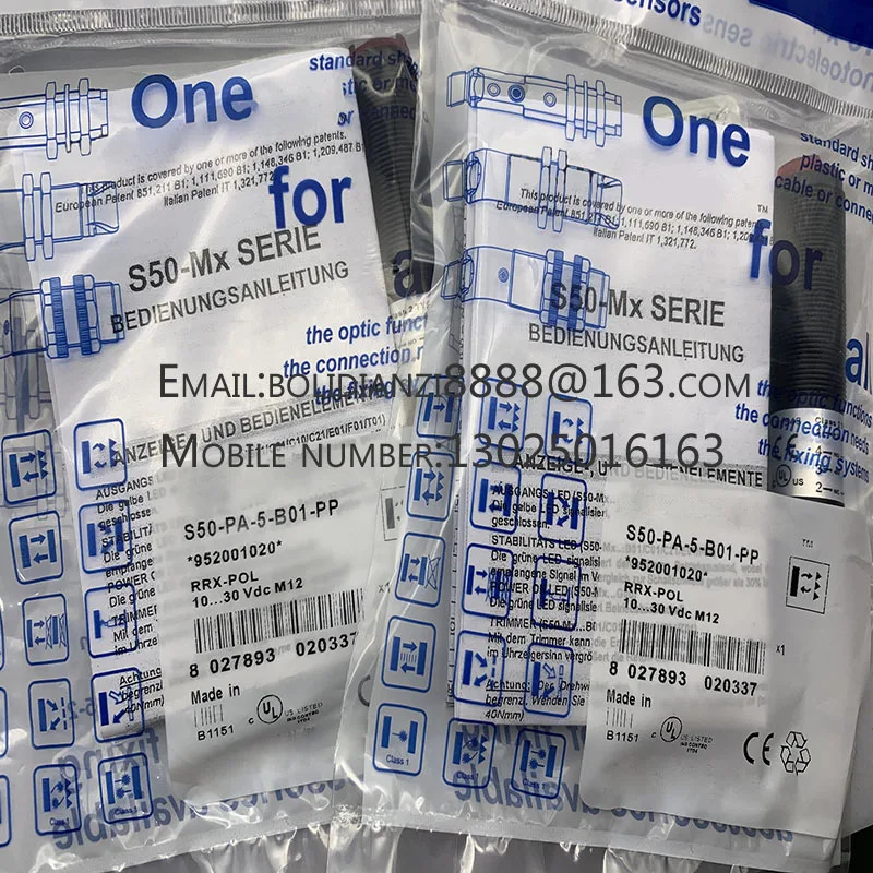 S50-PA-5-B01-NN S50-PA-5-B01-PP 오리지널 스위치