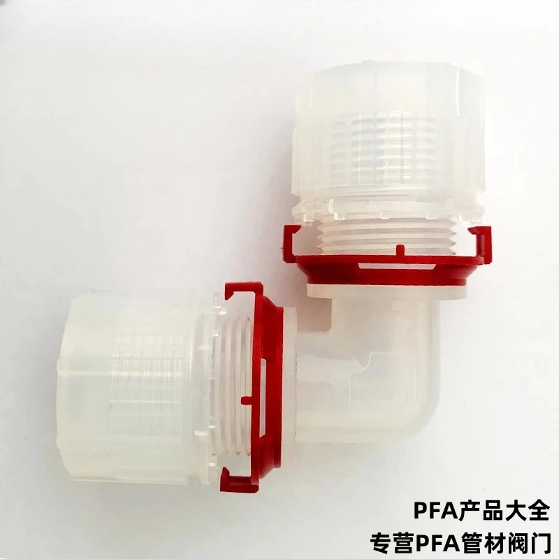 PFA 조인트 비드 엘보 90도 직각
