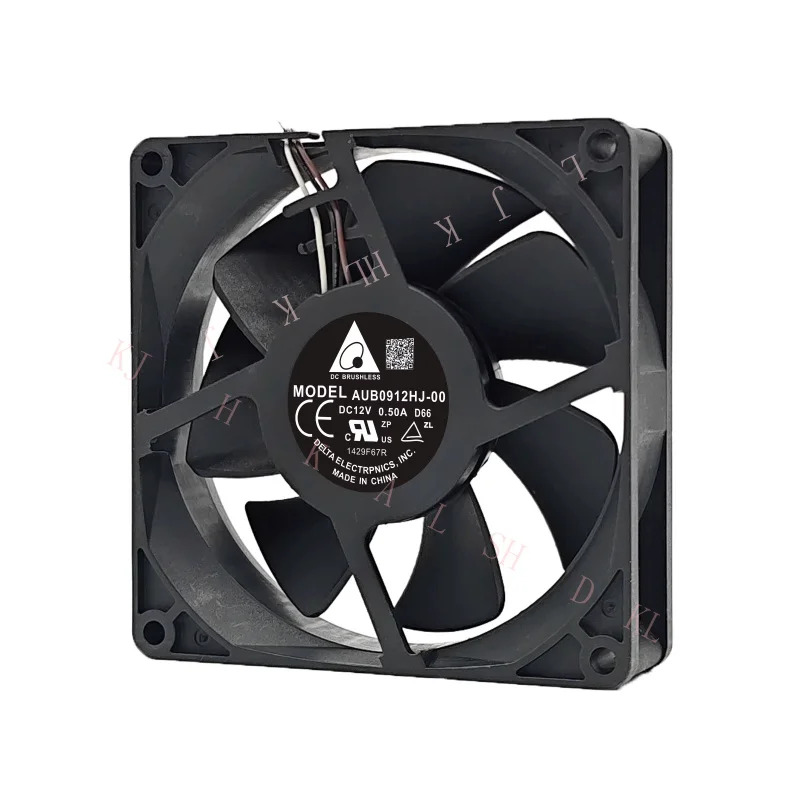 NN 델타 AUB0912HJ-00 DC12V 0.50A 9025 9CM 3선 냉각팬용