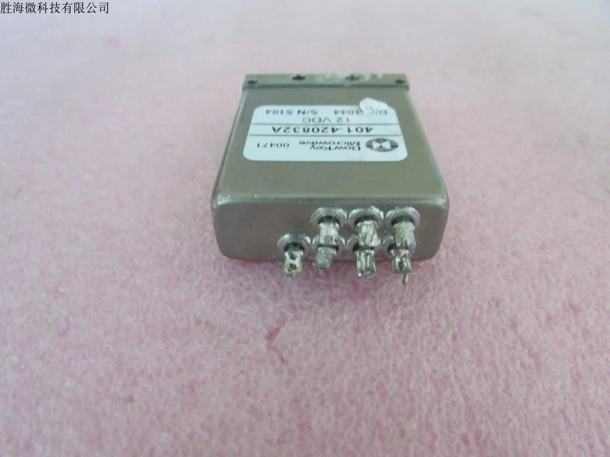 Dowkey 401-420832A TTL DC-18GHz SPDT 12V 단극 이던지기 RF 마이크로파 동축 스위치