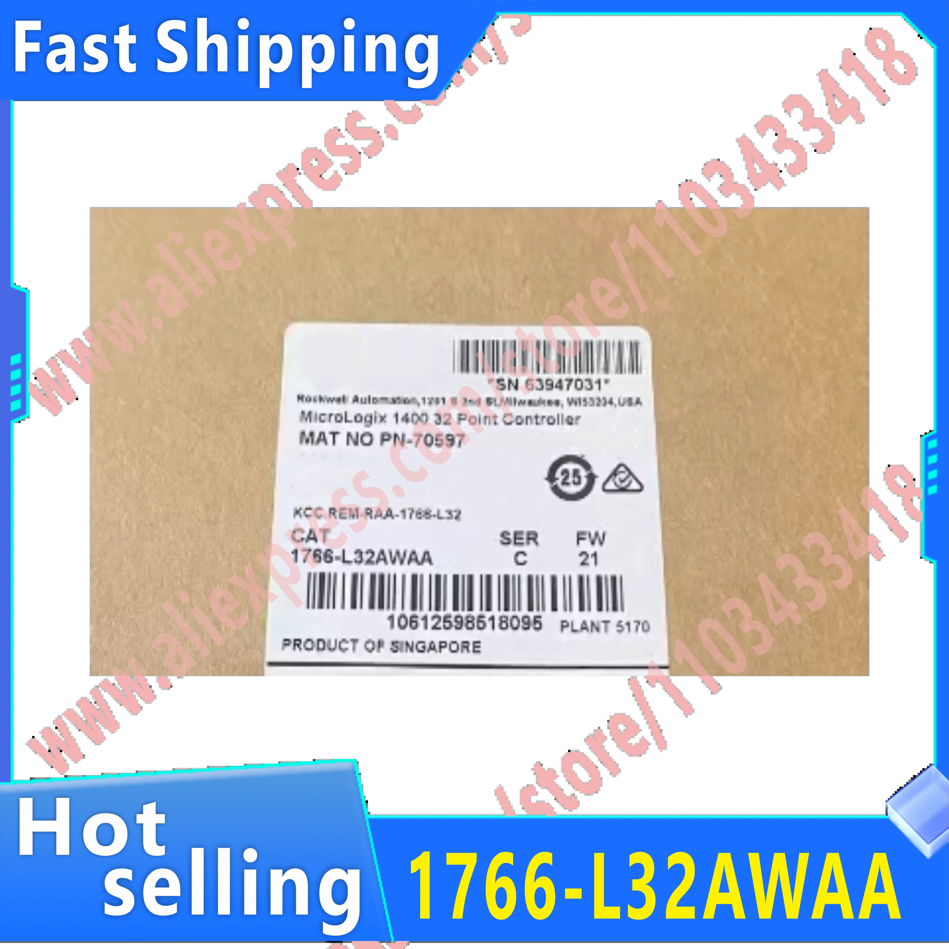 원본 1766-L32AWAA 1766-L32BXBA 1766-L32BWAA 1766-L32BXB 1766-L32BWA PLC 모듈