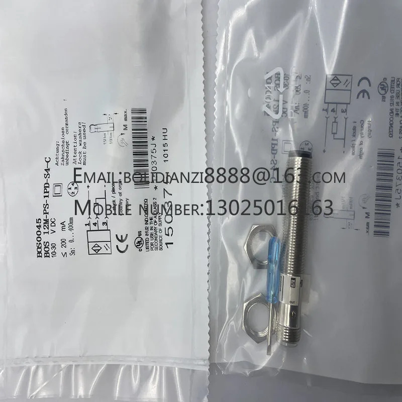 BOS 12M-PS-1PD-BO-C-03 오리지널 스위치 센서