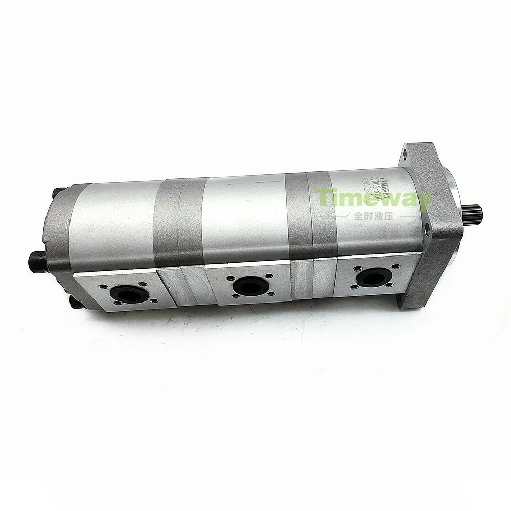 유압 기어 펌프 68651 트리플 교체 Kubota KX101 68651-61110 변위 샤프트 17mm 15 치아