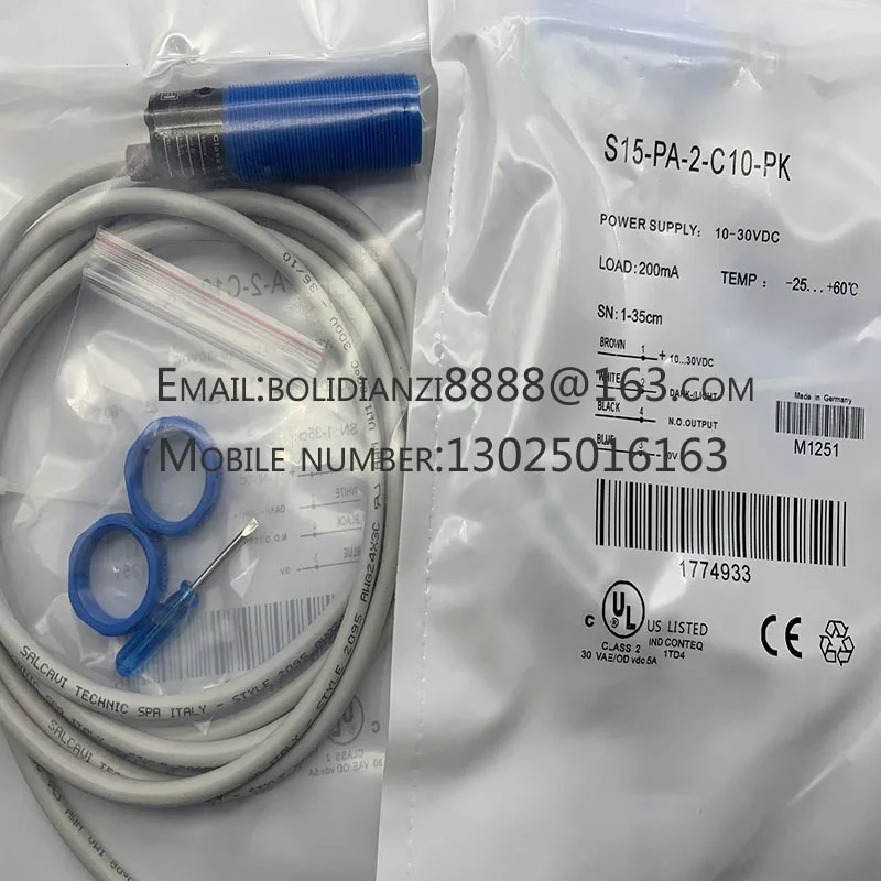 S15-PA-2-C10-PK S15-PA-2-C10-NK 오리지널 광전스위치 센서