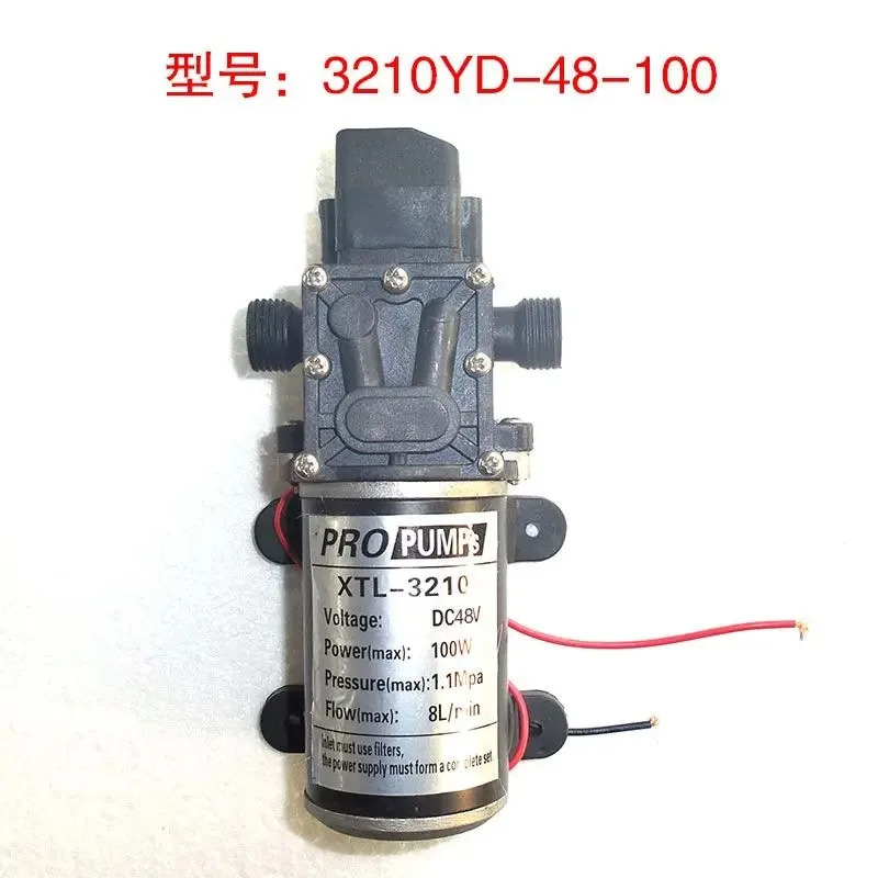 3210 고압 워터 펌프 고출력 전기 다이어프램 자체 프라이밍 100w 12V24V48V60V