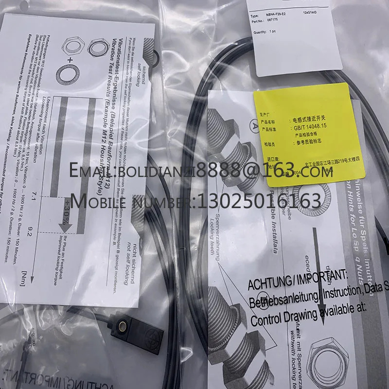 NBN4-F29-E2-Y295466 오리지널 스위치 센서