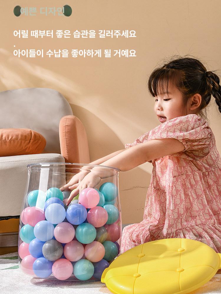 아크릴 인형보관통 수납 진열장 보관함 피규어 전시장 기둥형 옐로우 115kg - 상세 이미지 2