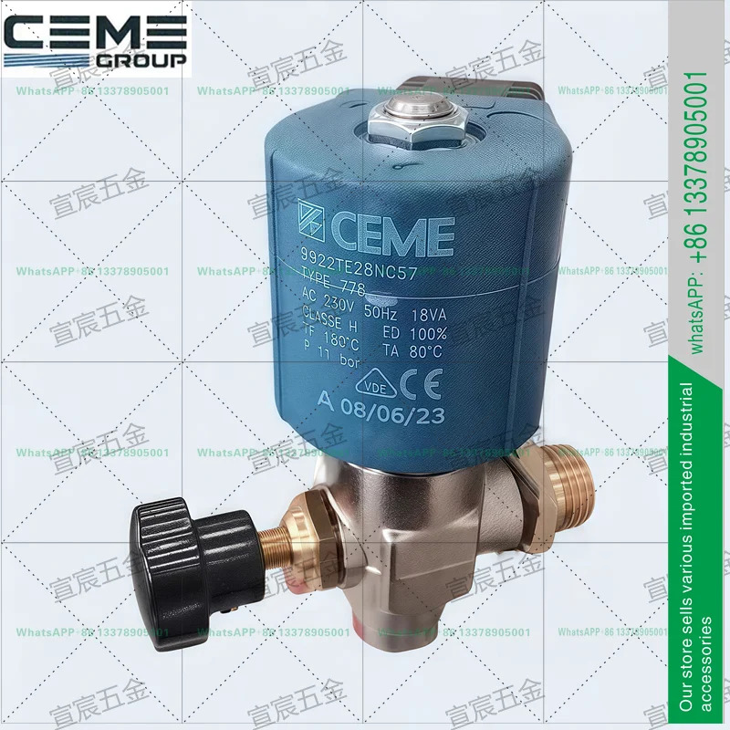 CEME 솔레노이드 밸브 9313VV3.5S 8324VN011S 시리즈 코일 C57 788