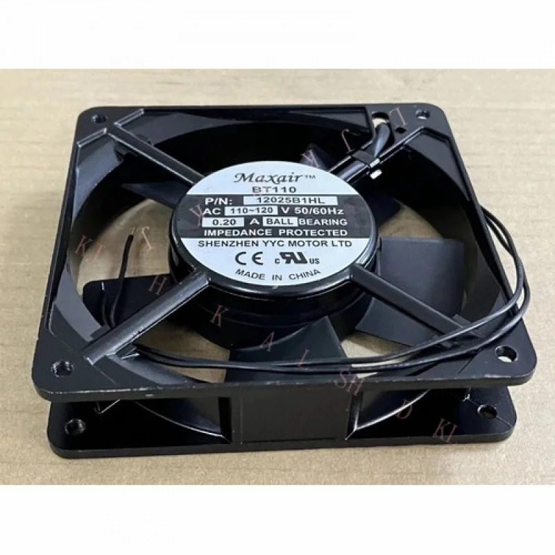 Maxair BT110 12025B1HL 110120V112cm 50/60Hz 0.20A새