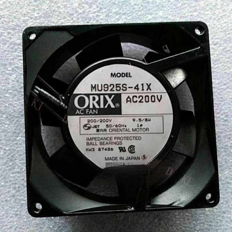 N FOR ORIX MU925S-41X AC200V 냉각팬