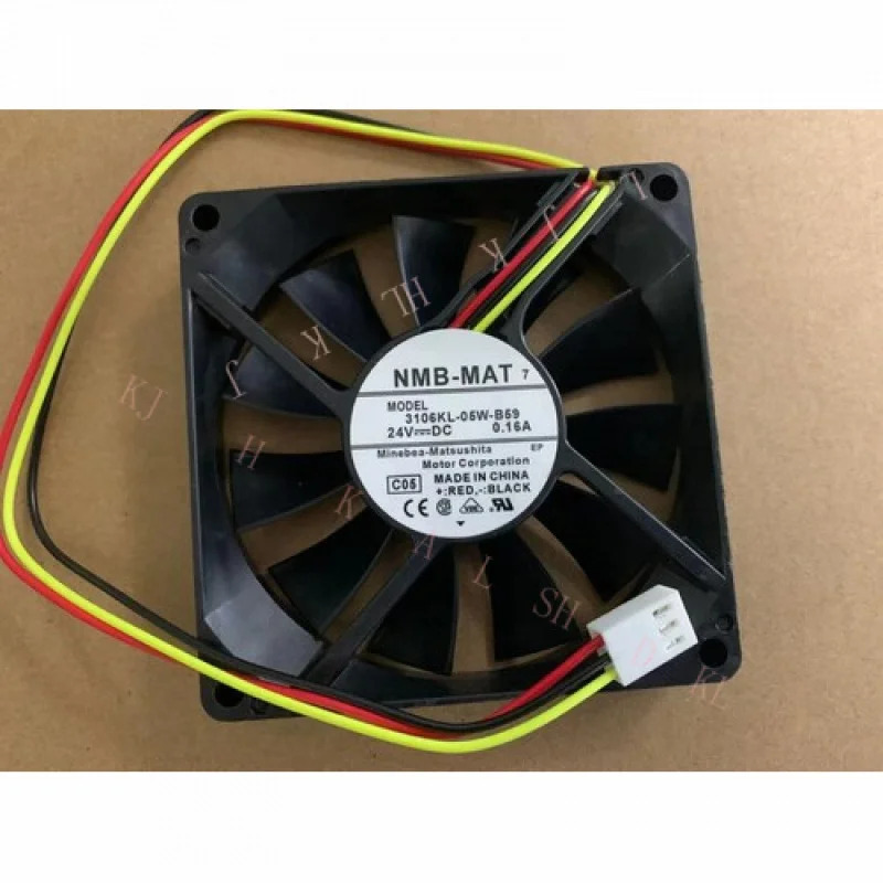 NMB-MAT 24V DC 0.16A 냉각팬 A90L-0001-0422 80x80x15MMN 3106KL-05W-B59