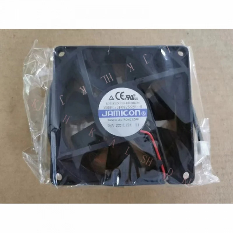 Jcon JF0825S2H 서버 사각 팬N 브러시리스 DC 24V 0.15A 80x80x25mm 2핀