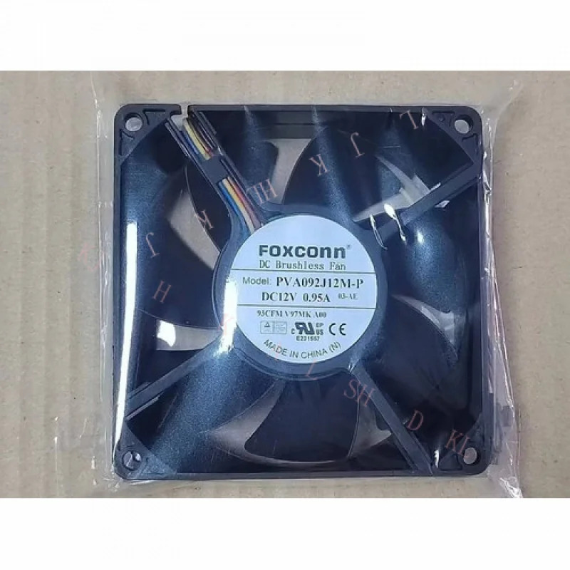 N for FOXCONN PVA092J12M-P 팬 12V 0.95A 4핀 케이스/CPU 냉각팬 90x90x32mm
