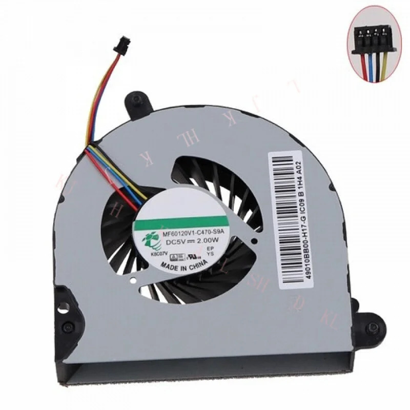 N hp호환 프로북 6560B 6565B MF60120V1-C470-S9A냉각팬 CPU 쿨러