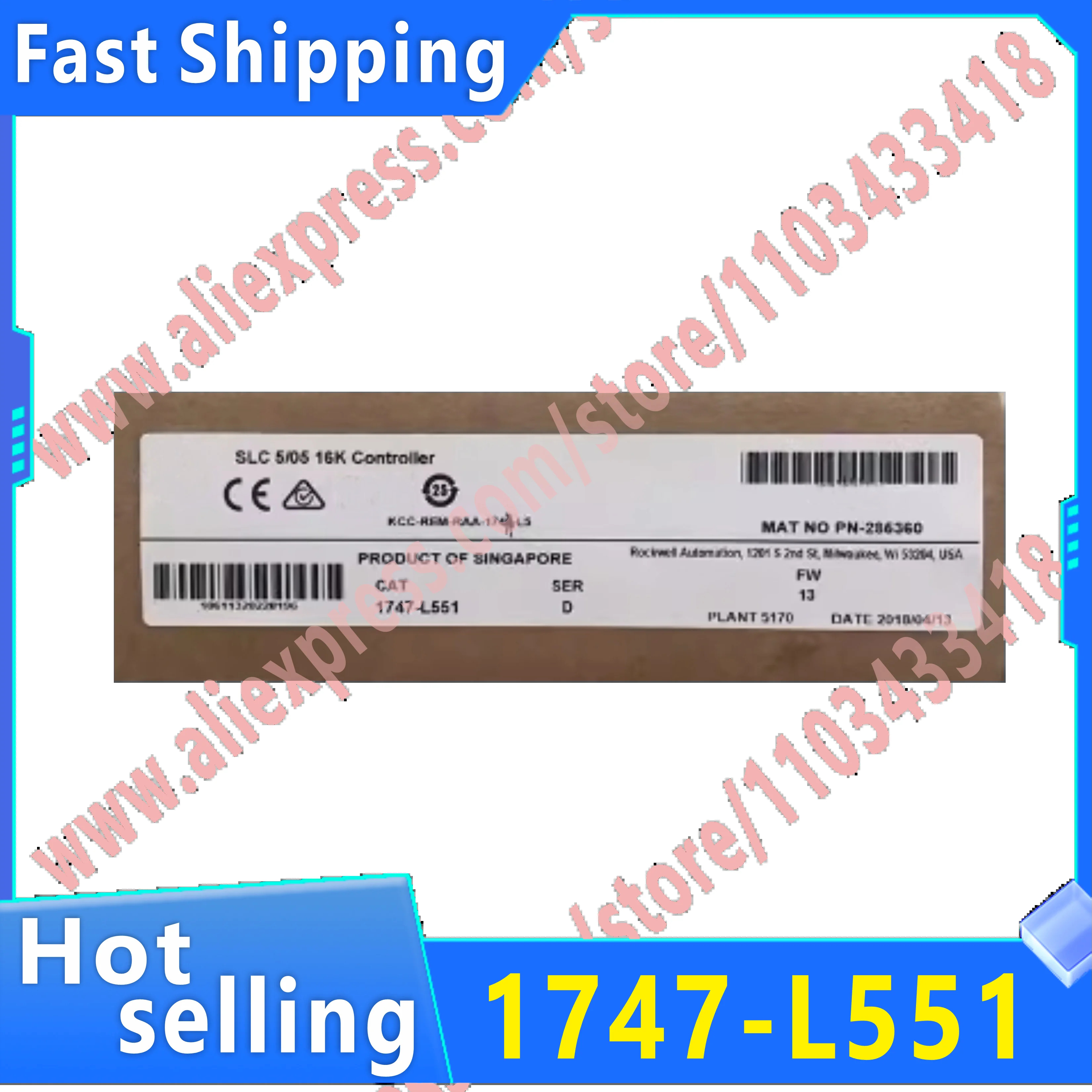 원본 1747-L551 1794-IE8 1794-TB3 1794-IT8 1794-TB2 제어 모듈