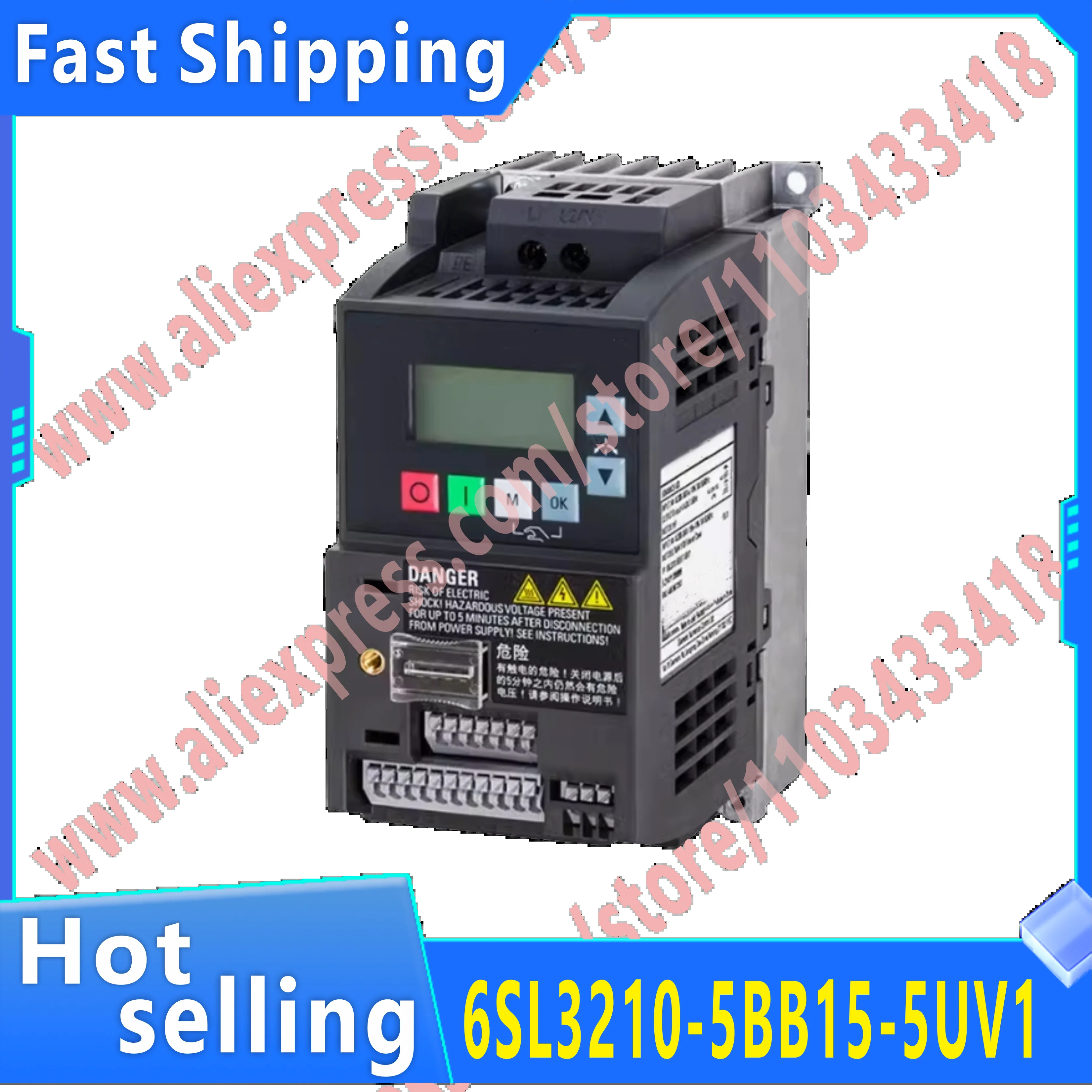 원본 6SL3210-5BB15-5UV1 3RV2011-EA15 3RT-1BB41 3RA19211D 6ES7 212-1BE40-0XB0 주파수 변환기