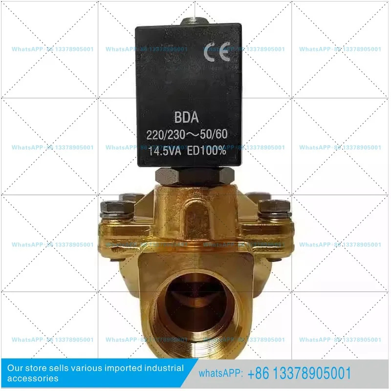오리지널 솔레노이드 밸브 21W4KV250 G1 코일 BDA08223DS 1인치 상시 닫힘