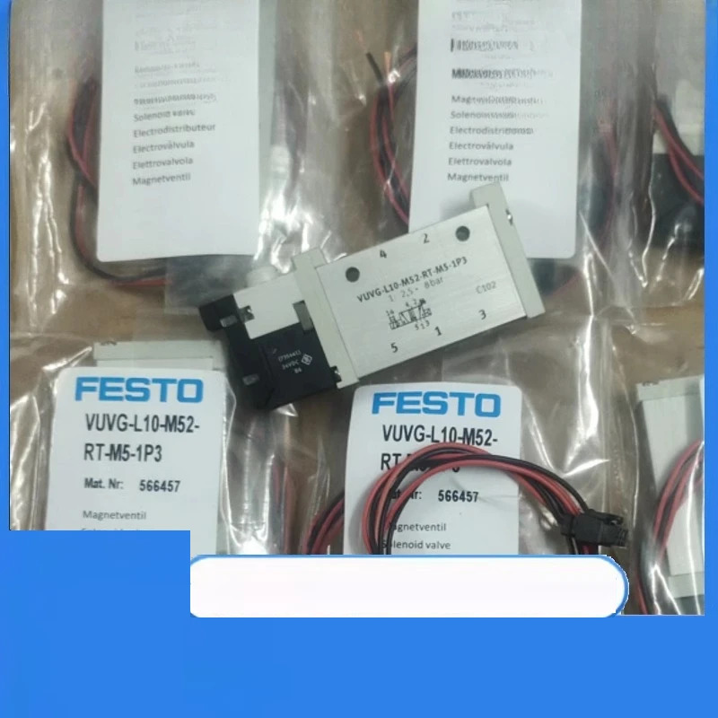 VUVG-L10-M52/T32C-RT/AT-M5-1P3 589287 566457 FESTO 솔레노이드 밸브 부품