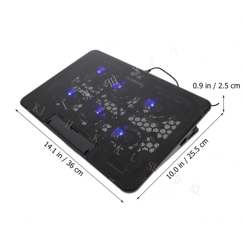 USB 노트북 스탠드 쿨링 패드 PC 쿨러 홀더 팬