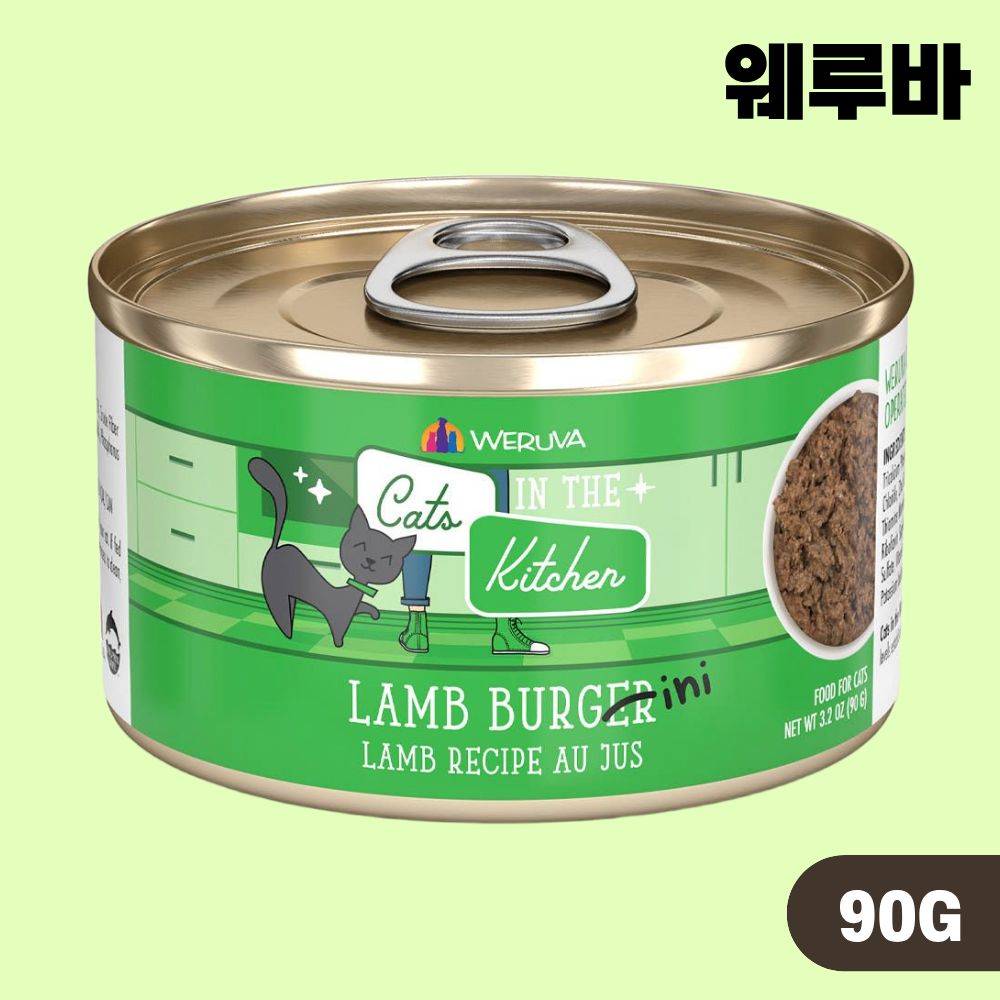 [+N포인트] 웨루바 캣 주식 캔 고양이 습식캔 6종 콤보, 90g, 12개 - 상세 이미지 4