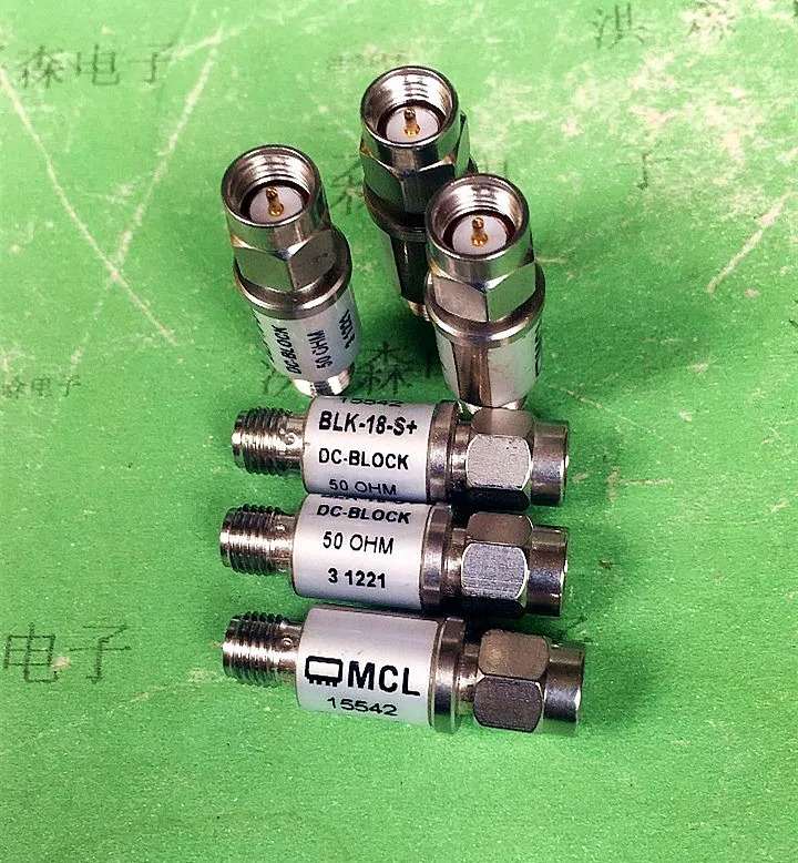 미니 회로 BLK-18-S 0.01-18GHz SMA RF 동축 솔레이터 DC 블록
