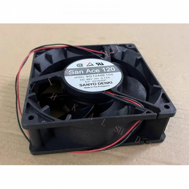 N for Sanyo 12038 모델 9G1248E104 DC 48V 0.17A 냉각팬 바람 12cm