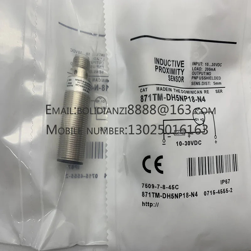 871TM-N10NP12-D4 871TM-DH5NP18-A2 871TM-DH5NN18-A2 871TM-DH5NE18-A2 오리지널 금속 센서
