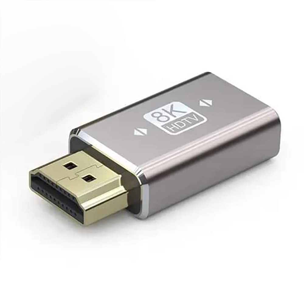 8K UHD HDMI 연장젠더 암 to 수 컨버터 노트북 듀얼모니터 연결 48Gpbs - 상품 이미지