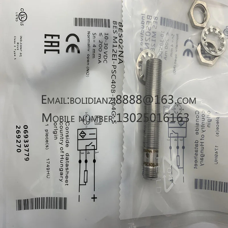 BES M12EI-PSC40B-S04G-S BES02NA 오리지널 스위치 센서