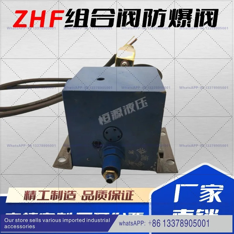 Jiangyin Shuanglin 유압 부품 공장 콤비네이션 밸브 방폭 ZHF 시리즈 ZHF-10/15/25/63 솔레노이드