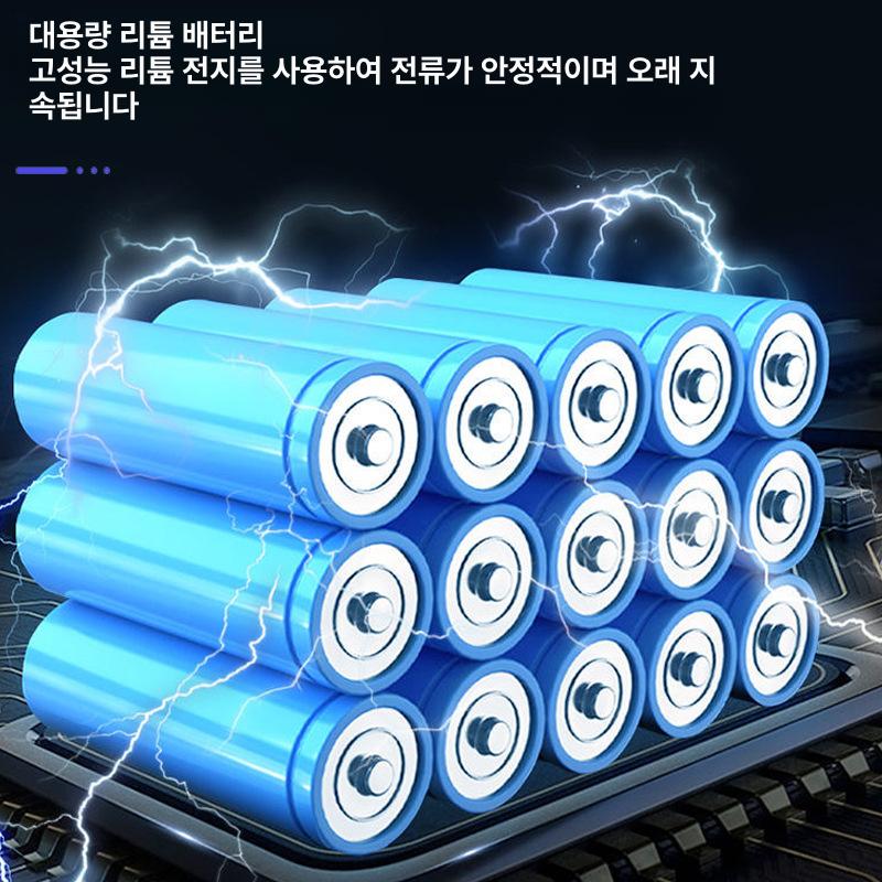 비료살포기 동력 충전식 농약 퇴비 엽면시비 대용량 통형 자동 무선 휴대용 핸들형 분무기 12A - 상세 이미지 3